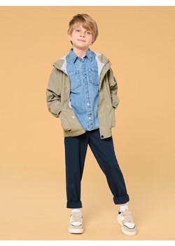 Sinsay - Kurtka z kapturem - zielony ze sklepu Sinsay w kategorii Kurtki chłopięce - zdjęcie 185071841