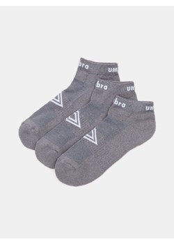 Sinsay - Skarpetki z nadrukiem Umbro 3 pack - szary ze sklepu Sinsay w kategorii Skarpetki damskie - zdjęcie 185071860