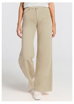 CIMARRON Spodnie w kolorze beżowym ze sklepu Limango Polska w kategorii Spodnie damskie - zdjęcie 185072574