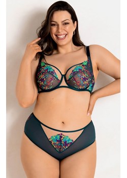 Mediolano figi damskie Illusion 19233, Kolor szmaragdowy, Rozmiar L, Mediolano ze sklepu Intymna w kategorii Majtki damskie - zdjęcie 185072701