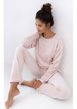 Sensis długa piżama damska Harmony, Kolor jasny róż, Rozmiar S/M, SENSIS ze sklepu Intymna w kategorii Piżamy damskie - zdjęcie 185072744