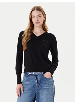 Guess Jeans Sweter W4BR84 Z3HO2 Czarny Regular Fit ze sklepu MODIVO w kategorii Swetry damskie - zdjęcie 185073921