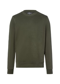 Nils Sundström Bluza męska Mężczyźni beżowy jednolity ze sklepu vangraaf w kategorii Bluzy męskie - zdjęcie 185074850