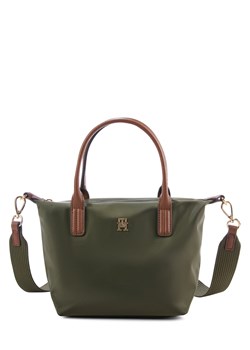 Tommy Hilfiger Damska torba na ramię Kobiety Sztuczne włókno oliwkowy jednolity ze sklepu vangraaf w kategorii Torby Shopper bag - zdjęcie 185075211