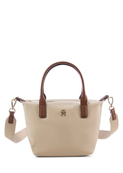 Tommy Hilfiger Damska torba na ramię Kobiety Sztuczne włókno beżowy jednolity ze sklepu vangraaf w kategorii Torby Shopper bag - zdjęcie 185075212