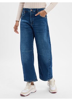 MAC Jeansy Barrel Fit - Dakota Kobiety Bawełna dark stone jednolity ze sklepu vangraaf w kategorii Jeansy damskie - zdjęcie 185075223