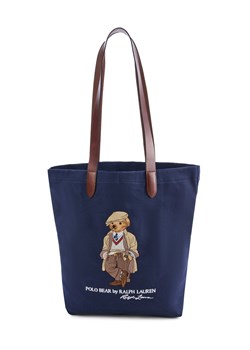 Polo Ralph Lauren Męski shopper Mężczyźni granatowy wzorzysty ze sklepu vangraaf w kategorii Torby męskie - zdjęcie 185075224