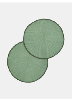 Sinsay - Podkładki na stół 2 pack - zielony ze sklepu Sinsay w kategorii Dom - zdjęcie 185077241