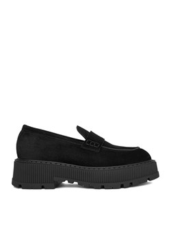 Loafersy G-Star Raw EO-HAYAT-9001-25 Czarny ze sklepu eobuwie.pl w kategorii Lordsy damskie - zdjęcie 185077353