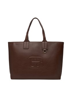 Torebka Gino Rossi CEO-EVI-LA513-332-3 Brązowy ze sklepu eobuwie.pl w kategorii Torby Shopper bag - zdjęcie 185077374