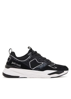 Sneakersy Just Cavalli Fondo Nevada Dis 2 79QA3SD1 ZSD37 Czarny ze sklepu eobuwie.pl w kategorii Buty sportowe męskie - zdjęcie 185077403