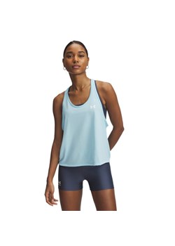 Damski top treningowy Under Armour Tech Swing Tank - niebieski ze sklepu Sportstylestory.com w kategorii Bluzki damskie - zdjęcie 185080274