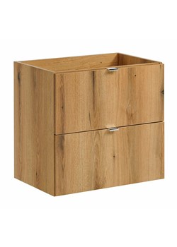 Szafka pod umywalkę z szufladami w kolorze dąb - Dafo 11X 60 cm ze sklepu Edinos.pl w kategorii Szafki i regały łazienkowe - zdjęcie 185081433