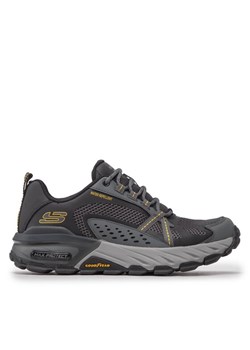Sneakersy Skechers Max Protect 237303/BKCC Szary ze sklepu eobuwie.pl w kategorii Buty trekkingowe męskie - zdjęcie 185082121