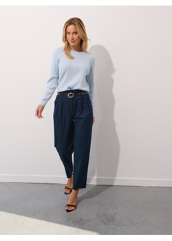Mohito - Sweter basic z wiskozą - błękitny ze sklepu Mohito w kategorii Swetry damskie - zdjęcie 185082754