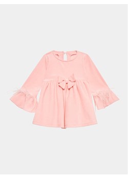 Jamiks Sukienka elegancka Roseline JZG248 Różowy Regular Fit ze sklepu MODIVO w kategorii Sukienki niemowlęce - zdjęcie 185085501