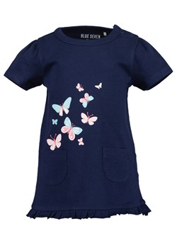Blue Seven T-Shirt 901127 X Granatowy Regular Fit ze sklepu MODIVO w kategorii Koszulki niemowlęce - zdjęcie 185132174
