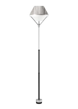 Designnest Lampa stojąca &quot;Tulip Lamp&quot; w kolorze szarym - Ø 35 cm ze sklepu Limango Polska w kategorii Oświetlenie - zdjęcie 185133190