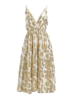 BLE Sukienka w kolorze beżowym ze sklepu Limango Polska w kategorii Sukienki - zdjęcie 185133393