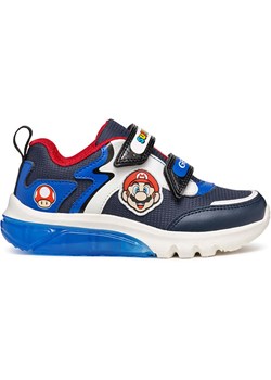 Geox Sneakersy &quot;Ciberdron&quot; w kolorze granatowo-niebieskim ze sklepu Limango Polska w kategorii Buty sportowe dziecięce - zdjęcie 185133752