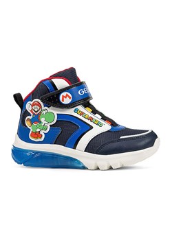 Geox Sneakersy &quot;Ciberdron&quot; w kolorze granatowo-niebieskim ze sklepu Limango Polska w kategorii Buty sportowe dziecięce - zdjęcie 185133771
