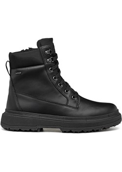 Geox Skórzane botki &quot;Lamidie + Grip&quot; w kolorze czarnym ze sklepu Limango Polska w kategorii Workery damskie - zdjęcie 185134380