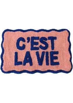 Kersten Dywanik łazienkowy &quot;C&apos;est la vie&quot; w kolorze jasnoróżowym - 50 x 80 cm ze sklepu Limango Polska w kategorii Akcesoria łazienkowe - zdjęcie 185134674