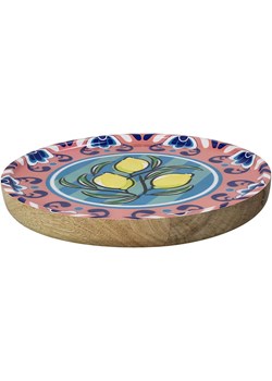 Kersten Talerz płaski &quot;Lemon&quot; ze wzorem - Ø 25 cm ze sklepu Limango Polska w kategorii Naczynia - zdjęcie 185134693