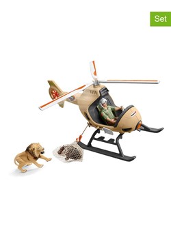 Schleich 8-częściowy zestaw &quot;Animal rescue helicopter&quot; do zabawy - 3+ ze sklepu Limango Polska w kategorii Zabawki - zdjęcie 185134804