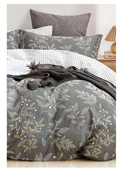 Colourful Cotton Komplet pościeli &quot;LineLeaf&quot; w kolorze zielonym ze sklepu Limango Polska w kategorii Pościele - zdjęcie 185135630