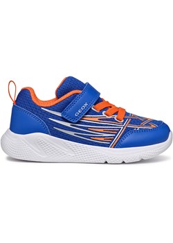 Geox Sneakersy &quot;Sprintye&quot; w kolorze niebiesko-pomarańczowym ze sklepu Limango Polska w kategorii Buty sportowe dziecięce - zdjęcie 185135773