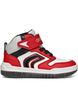 Geox Sneakersy &quot;Buzzerlight&quot; w kolorze biało-czerwono-czarnym ze sklepu Limango Polska w kategorii Buty sportowe dziecięce - zdjęcie 185135793