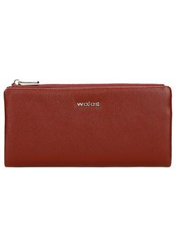 Wojas Bordowy Portfel Damski Z Klapką Na Magnesy ze sklepu Wojas w kategorii Portfele damskie - zdjęcie 185136471