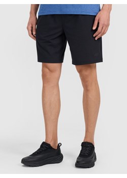 Męskie spodenki treningowe 4F 4FWMM00TFSHM1310 - czarne ze sklepu Sportstylestory.com w kategorii Spodenki męskie - zdjęcie 185137563