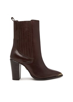 Botki Bronx New American 34322-V 3784 Brązowy ze sklepu eobuwie.pl w kategorii Botki - zdjęcie 185138072