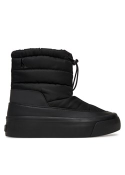 Sneakersy Calvin Klein Vulc Flatf Snowboot Nylon Mix Mg YW0YW01977 Czarny ze sklepu eobuwie.pl w kategorii Buty sportowe damskie - zdjęcie 185138133