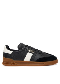 Sneakersy Polo Ralph Lauren Aera 804956688008 Czarny ze sklepu eobuwie.pl w kategorii Buty sportowe damskie - zdjęcie 185138154