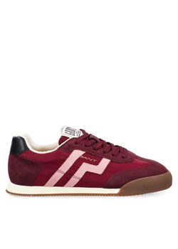 Sneakersy Gant 31531035 Bordowy ze sklepu eobuwie.pl w kategorii Buty sportowe damskie - zdjęcie 185138191