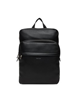 Calvin Klein Plecak Raised Slim Square Backpack LV04D3156G Czarny ze sklepu MODIVO w kategorii Plecaki - zdjęcie 185138720