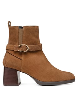 Geox Botki D Walk Pleasure 55 D46XBA 00022 C6372 Brązowy ze sklepu MODIVO w kategorii Botki - zdjęcie 185138823