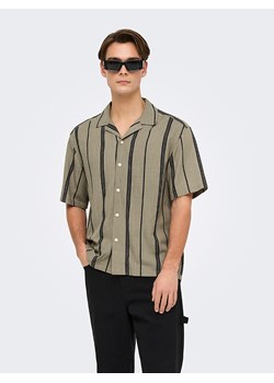 ONLY &amp; SONS Koszula - Regular fit - w kolorze khaki ze sklepu Limango Polska w kategorii Koszule męskie - zdjęcie 185140044