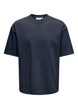 ONLY &amp; SONS Koszulka w kolorze granatowym ze sklepu Limango Polska w kategorii T-shirty męskie - zdjęcie 185140172