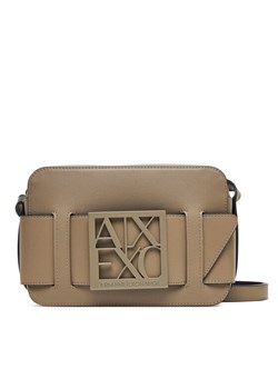 Torebka Armani Exchange 942699 0A874 U6242 Brązowy ze sklepu eobuwie.pl w kategorii Listonoszki - zdjęcie 185140303