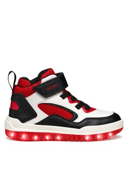 Sneakersy Geox J Buzzerlight J56MCC 054FU C0050 DD Biały - id: 0000305323712 - marki Geox - 185140351 Sneakersy Geox J Buzzerlight J56MCC 054FU C0050 DD Biały ze sklepu eobuwie.pl w kategorii Buty sportowe dziecięce - zdjęcie 185140351