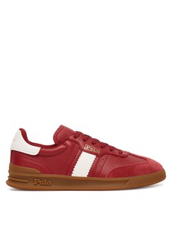 Sneakersy Polo Ralph Lauren Aera 804956688005 Czerwony ze sklepu eobuwie.pl w kategorii Buty sportowe damskie - zdjęcie 185140372