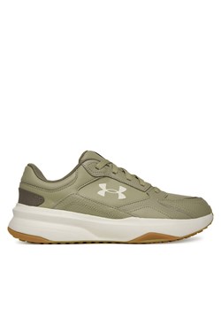 Buty na siłownię Under Armour UA Edge Leather 3028375 Czarny ze sklepu eobuwie.pl w kategorii Buty sportowe męskie - zdjęcie 185140373