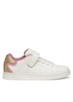 Sneakersy Geox J Eclyper J36LRA 0BCKC C0674 D Biały ze sklepu eobuwie.pl w kategorii Buty sportowe dziecięce - zdjęcie 185140380