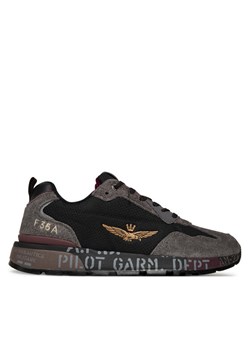 Sneakersy Aeronautica Militare 252SC0276UCT03546 Czarny - id: 0000305684554 - marki Aeronautica Militare - 185140384 Sneakersy Aeronautica Militare 252SC0276UCT03546 Czarny ze sklepu eobuwie.pl w kategorii Buty sportowe męskie - zdjęcie 185140384
