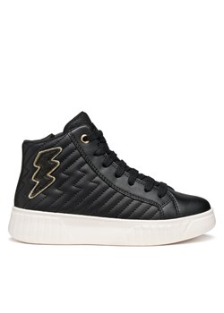 Sneakersy Geox J Mikiroshi J56DVE 000BC C9999 S Czarny ze sklepu eobuwie.pl w kategorii Buty sportowe dziecięce - zdjęcie 185140402