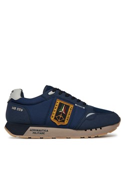 Sneakersy Aeronautica Militare 252SC0292UCT03331 Granatowy ze sklepu eobuwie.pl w kategorii Buty sportowe męskie - zdjęcie 185140442